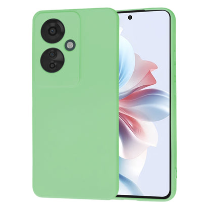 Case for Oppo Reno11 F, Techsuit, SoftFlex, Light Green