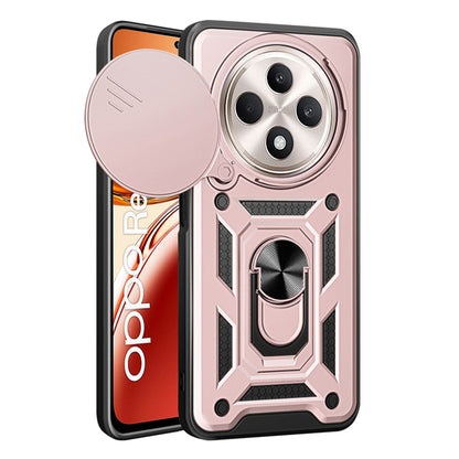 Funda para Oppo Reno12 FS 5G / Reno12 FS 4G / Reno12 F 4G / Reno12 F, Techsuit, CamShield, Rosa