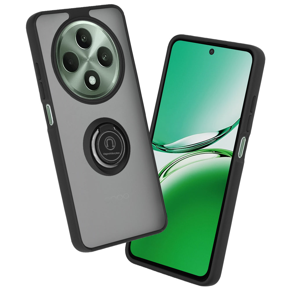 Case for Oppo Reno12 FS 5G / Reno12 FS 4G / Reno12 F 4G / Reno12 F, Techsuit, Glinth, Black