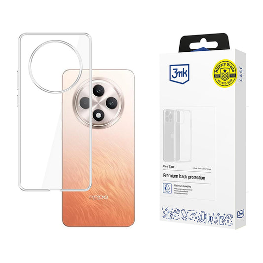 Funda para Oppo Reno12 FS 5G / Reno12 FS 4G / Reno12 F 4G / Reno12 F, 3MK, Clara, Transparente