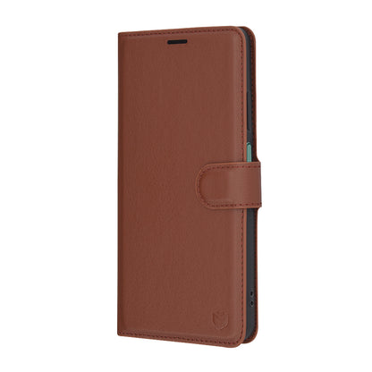 Funda para Oppo Reno12 FS 5G / Reno12 FS 4G / Reno12 F 4G / Reno12 F, Techsuit, Leather Folio, Marrón