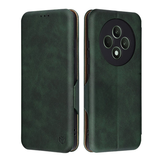 Funda para Oppo Reno12 FS 5G / Reno12 FS 4G / Reno12 F 4G / Reno12 F, Techsuit, Safe Wallet Plus, Verde