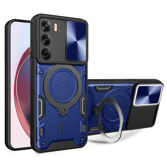 Funda para Oppo Reno12 Pro, Techsuit, CamGuard Pro, Azul