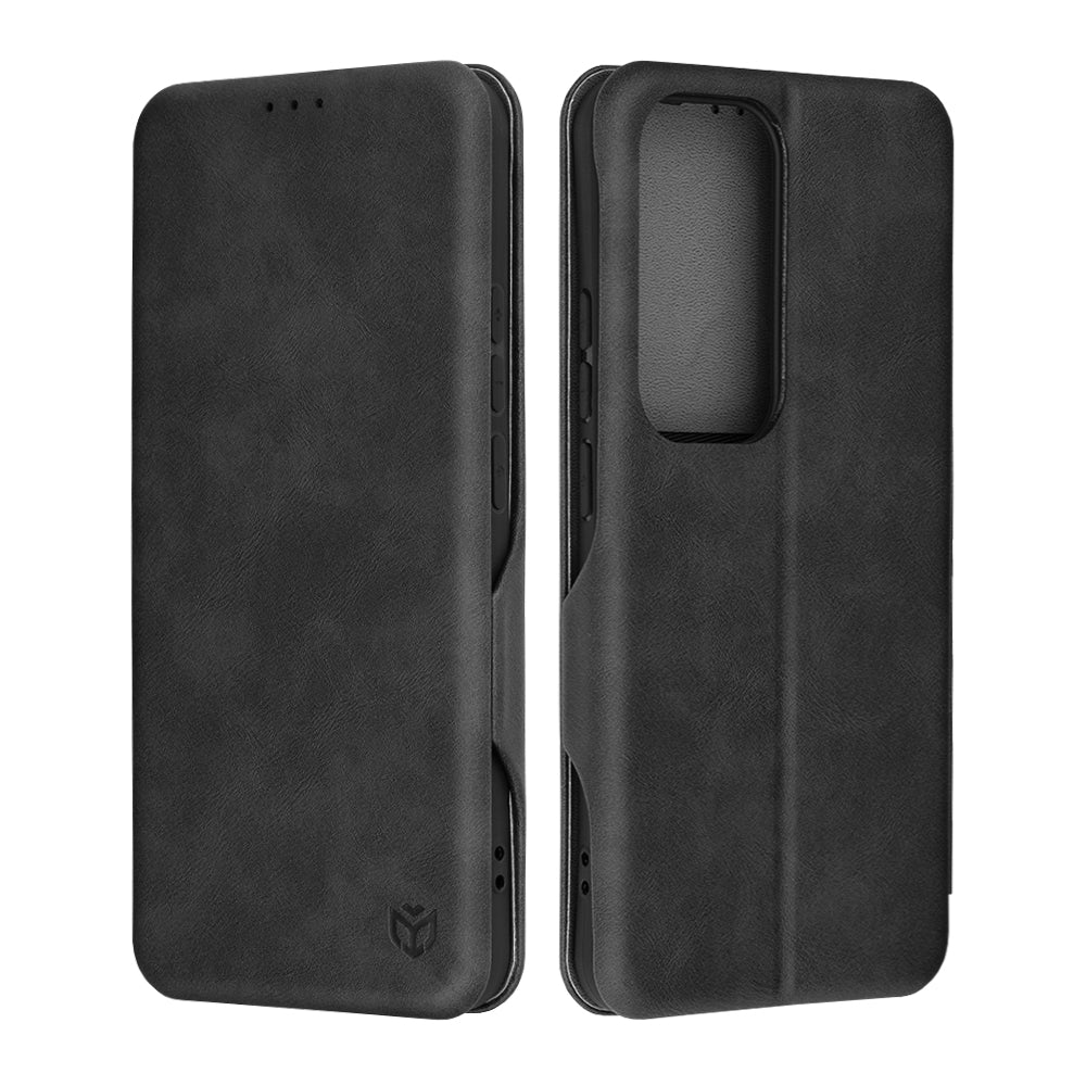 Case for Oppo Reno12 Pro, Techsuit, Safe Wallet Plus, Black
