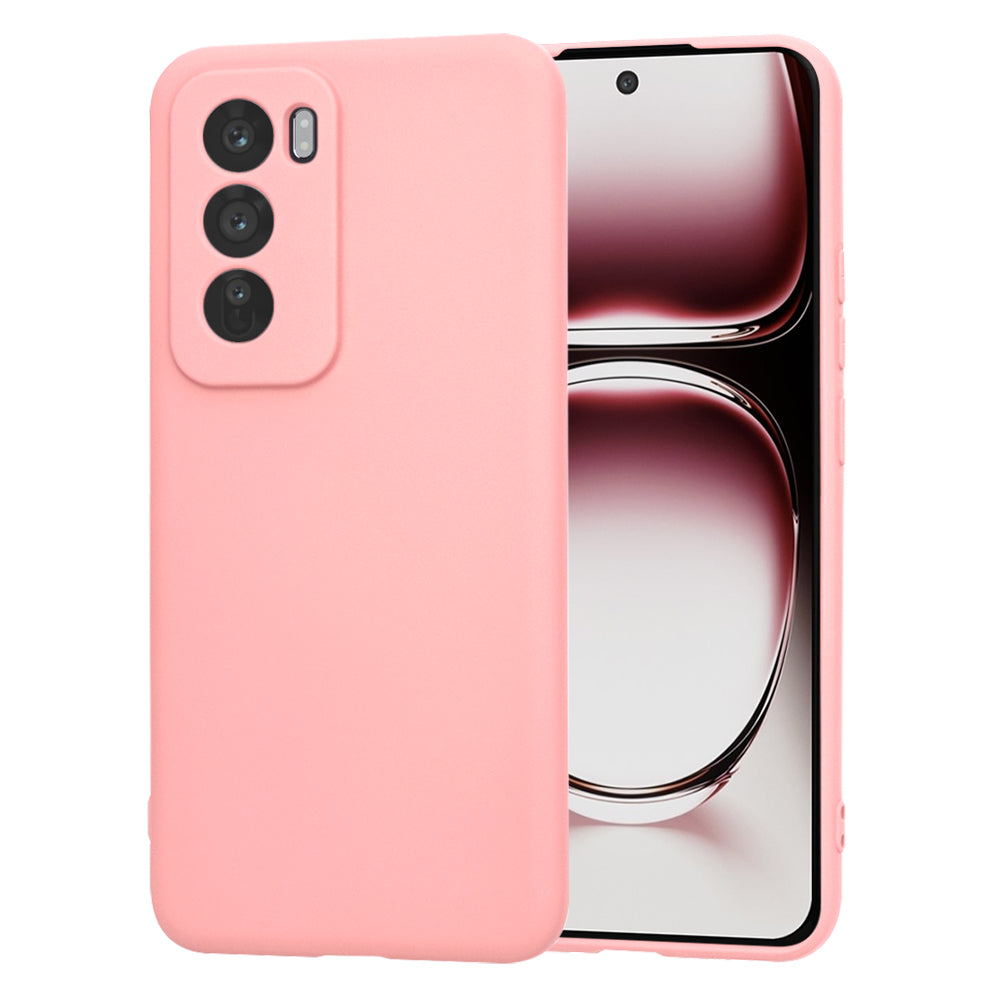Funda para Oppo Reno12 Pro, Techsuit, SoftFlex, Rosa Claro