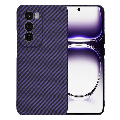 Funda para Oppo Reno12, Techsuit, Carbonite FiberShell, Morado