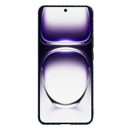 Funda para Oppo Reno12, Techsuit, Carbonite FiberShell, Turquesa