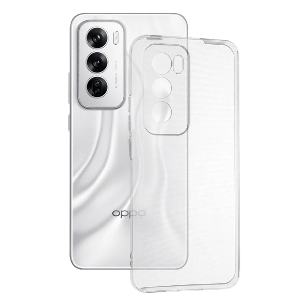 Funda para Oppo Reno12, Techsuit, Clear, Transparente