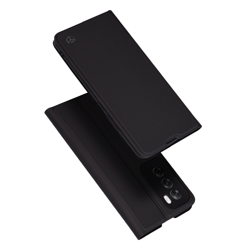 Funda para Oppo Reno12, Techsuit, Magskin Book, Negra