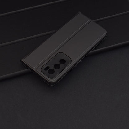 Funda para Oppo Reno12, Techsuit, Magskin Book, Negra