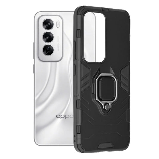 Funda para Oppo Reno12, Techsuit, Shield, Negra