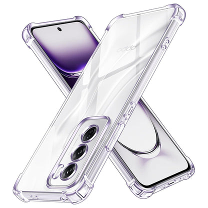 Funda para Oppo Reno12, Techsuit, Antigolpes Transparente, Transparente