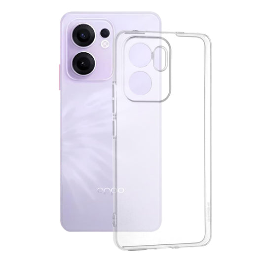 Funda para Oppo Reno13 FS 5G / Reno13 F 4G / Reno13 F, Techsuit, Clara, Transparente