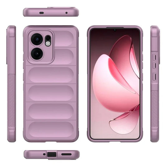Funda para Oppo Reno13 FS 5G / Reno13 F 4G / Reno13 F, Techsuit, Magic Shield, Roja