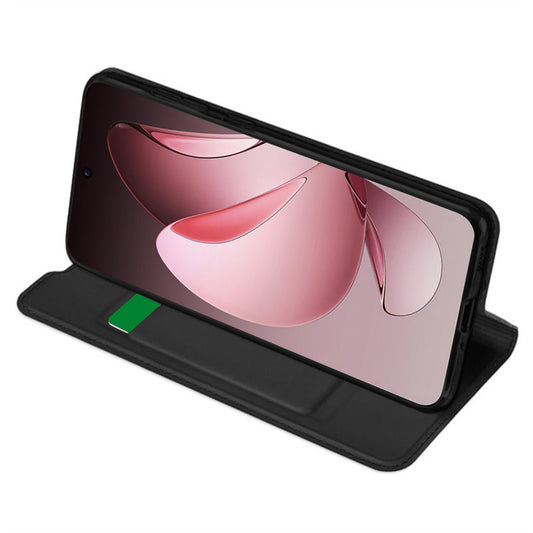 Funda para Oppo Reno13 FS 5G / Reno13 F 4G / Reno13 F, Techsuit, Magskin Book, Negra