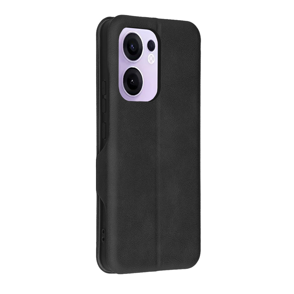 Case for Oppo Reno13 FS 5G / Reno13 F 4G / Reno13 F, Techsuit, Safe Wallet Plus, Black