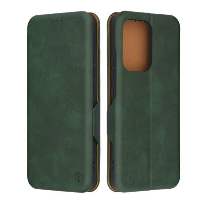 Funda para Oppo Reno13 FS 5G / Reno13 F 4G / Reno13 F, Techsuit, Safe Wallet Plus, Verde
