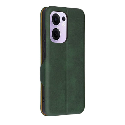 Funda para Oppo Reno13 FS 5G / Reno13 F 4G / Reno13 F, Techsuit, Safe Wallet Plus, Verde