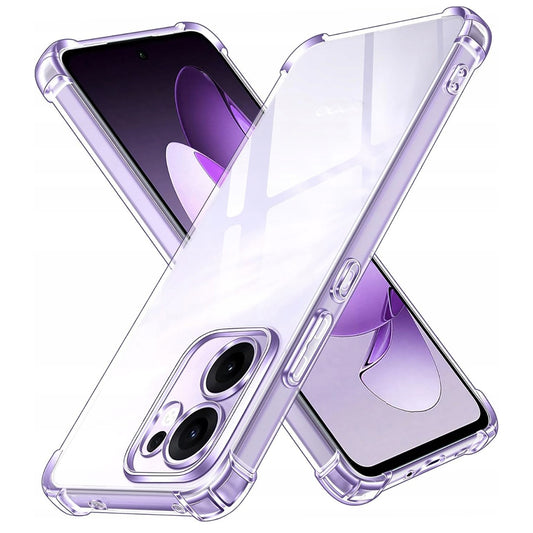 Funda para Oppo Reno13 FS 5G / Reno13 F 4G / Reno13 F, Techsuit, Transparente a prueba de golpes