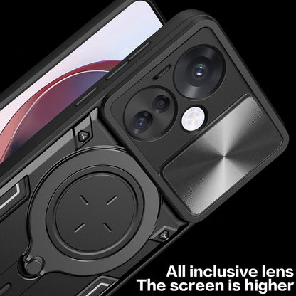 Funda para Oppo Reno13 Pro, Techsuit, CamGuard Pro, Morado