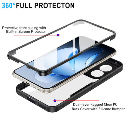 Case for Oppo Reno13 Pro, Techsuit, ColorVerse 360, Blue