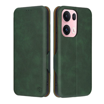 Funda para Oppo Reno13 Pro, Techsuit, Safe Wallet Plus, Verde