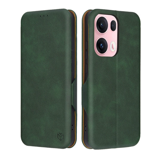 Case for Oppo Reno13 Pro, Techsuit, Safe Wallet Plus, Green