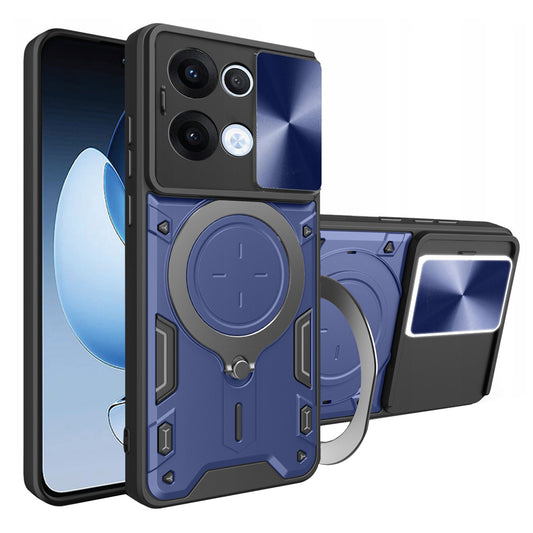 Funda para Oppo Reno13, Techsuit, CamGuard Pro, Azul