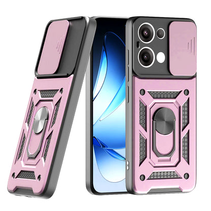 Funda para Oppo Reno13, Techsuit, CamShield, Rosa