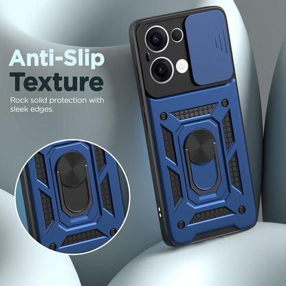 Funda para Oppo Reno13, Techsuit, CamShield, Rosa