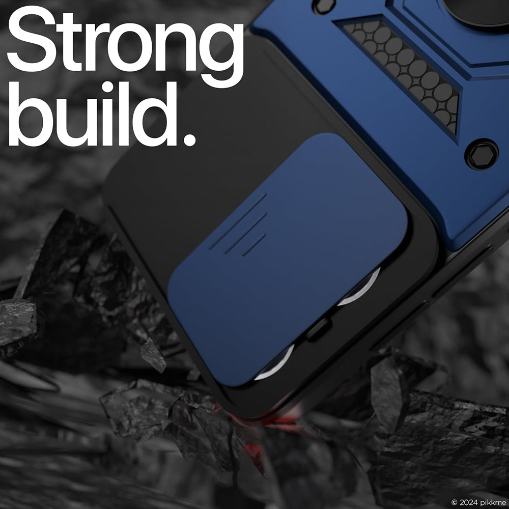 Funda para Oppo Reno13, Techsuit, CamShield, Verde