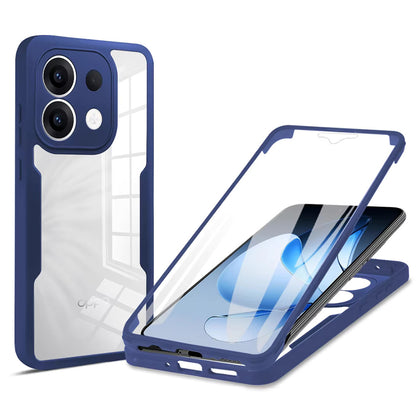 Funda para Oppo Reno13, Techsuit, ColorVerse 360, Azul