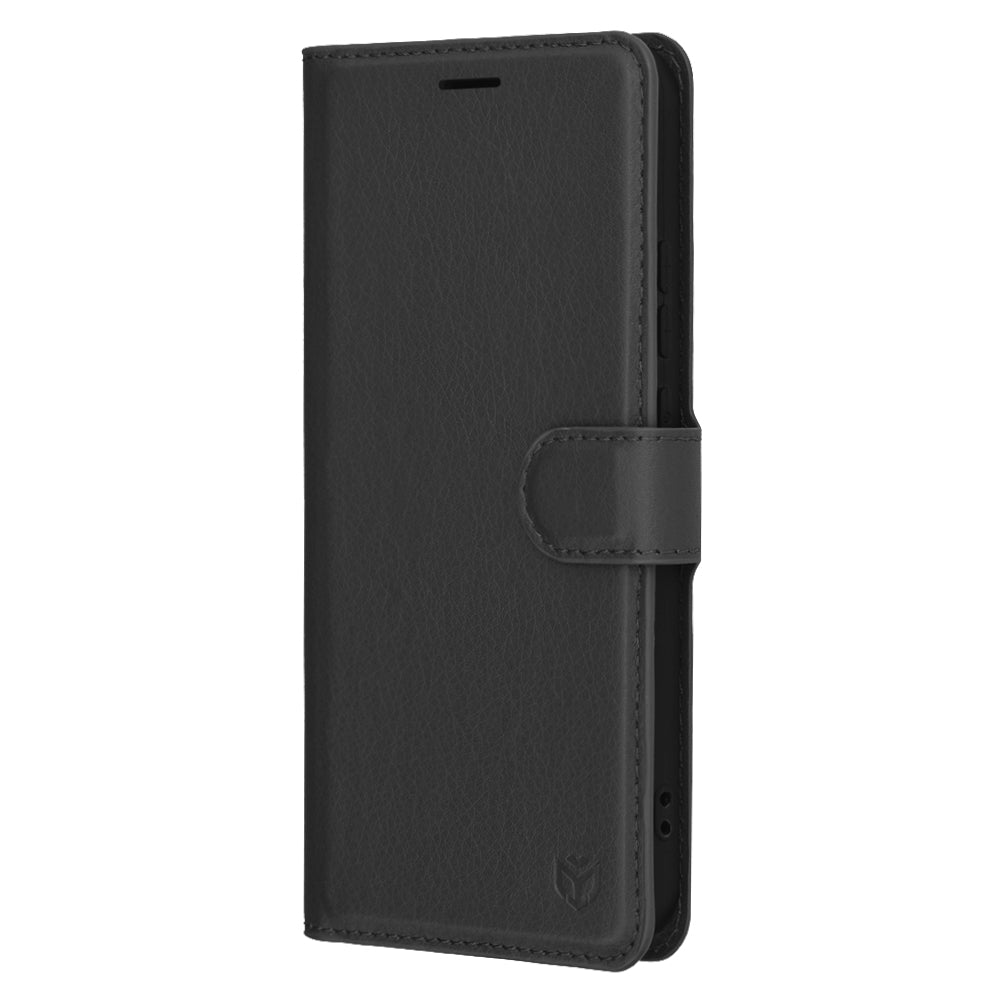 Funda para Oppo Reno13, Techsuit, Leather Folio, Negra