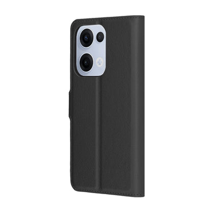 Funda para Oppo Reno13, Techsuit, Leather Folio, Negra