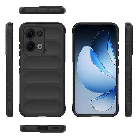 Funda para Oppo Reno13, Techsuit, Magic Shield, Negra
