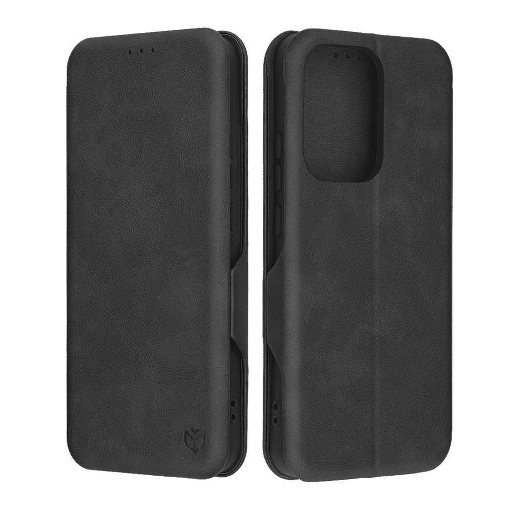 Funda para Oppo Reno13, Techsuit, Safe Wallet Plus, Negra