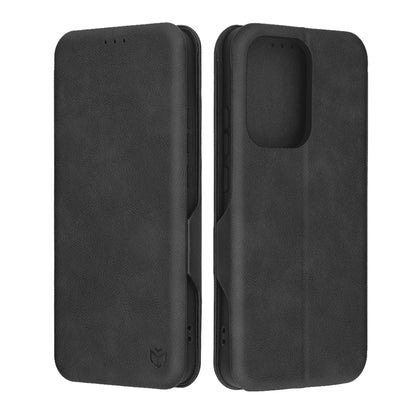 Funda para Oppo Reno13, Techsuit, Safe Wallet Plus, Negra