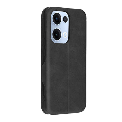 Funda para Oppo Reno13, Techsuit, Safe Wallet Plus, Negra