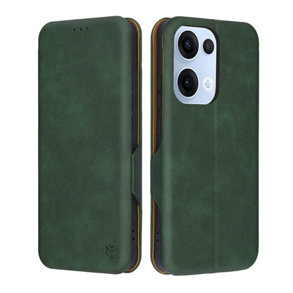 Funda para Oppo Reno13, Techsuit, Safe Wallet Plus, Verde