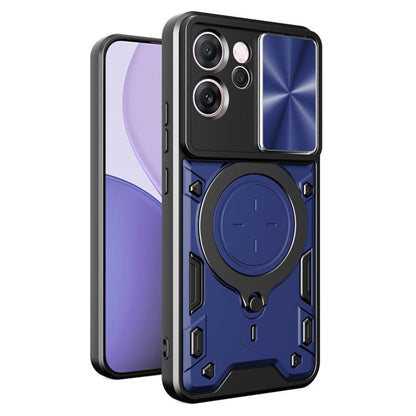 Funda para Oppo Reno14 FS 5G / Reno14 F, Techsuit, CamGuard Pro, Azul