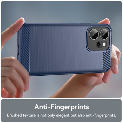 Funda para Oppo Reno14 FS 5G / Reno14 F, Techsuit, Carbono, Azul