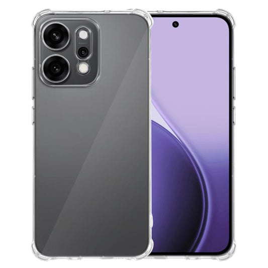 Funda para Oppo Reno14 Pro, Techsuit, Antigolpes Transparente, Transparente