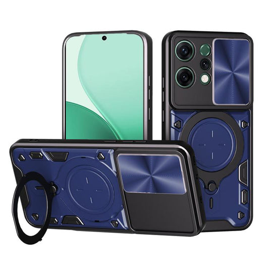 Funda para Oppo Reno14, Techsuit, CamGuard Pro, Azul