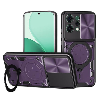 Funda para Oppo Reno14, Techsuit, CamGuard Pro, Morado