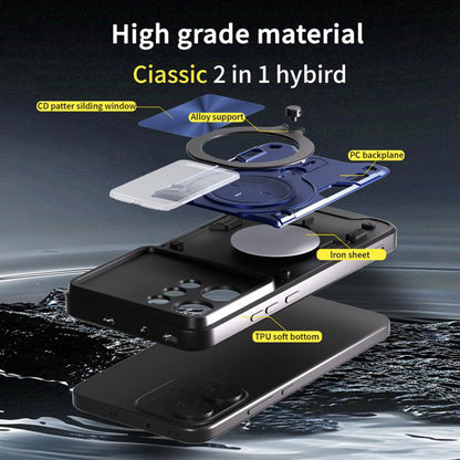 Funda para Oppo Reno14, Techsuit, CamGuard Pro, Morado