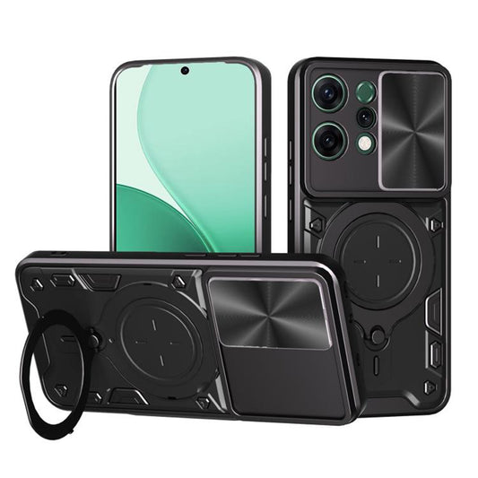 Funda para Oppo Reno14, Techsuit, CamGuard Pro, Negra