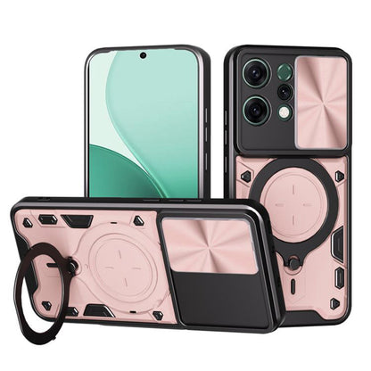 Funda para Oppo Reno14, Techsuit, CamGuard Pro, Rosa