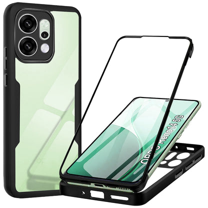 Funda para Oppo Reno14, Techsuit, ColorVerse 360, Negra