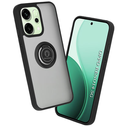 Funda para Oppo Reno14, Techsuit, Glinth, Negra