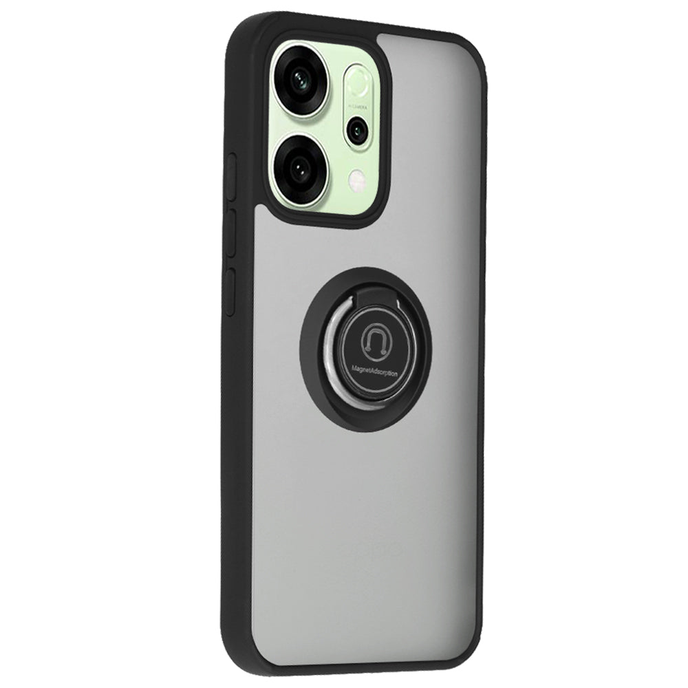 Funda para Oppo Reno14, Techsuit, Glinth, Negra